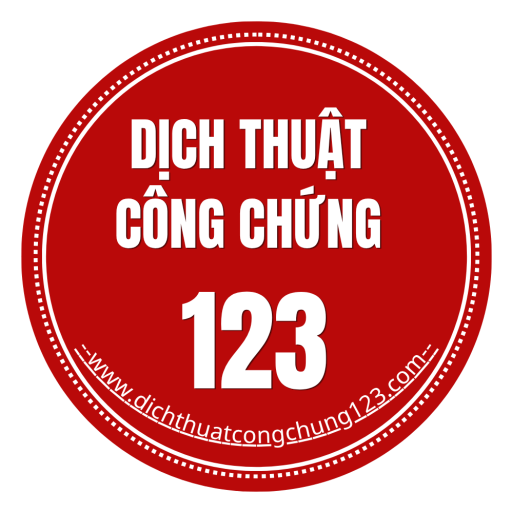 dịch thuật công chứng 123