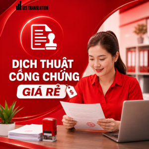 Dịch thuật công chứng Quận 5 giá rẻ là lựa chọn phù hợp cho cá nhân và doanh nghiệp đang cần hoàn thiện hồ sơ với ngân sách tiết kiệm.