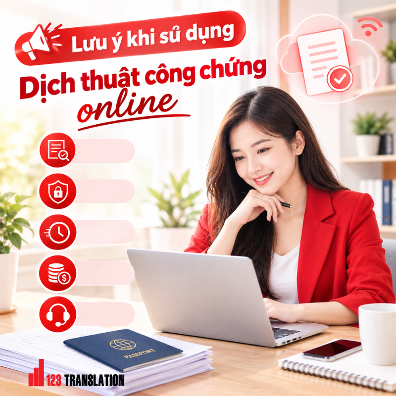 Dịch thuật công chứng online chất lượng giúp khách hàng tiết kiệm thời gian, thuận tiện gửi hồ sơ và nhận tư vấn từ xa.