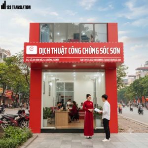 Dịch thuật công chứng Sóc Sơn