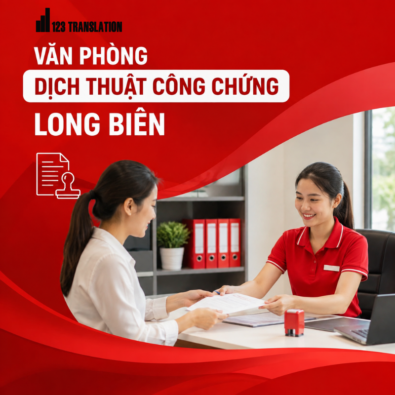 Khi lựa chọn Văn phòng dịch thuật công chứng Long Biên ưu đãi, khách hàng nên tìm hiểu rõ bảng giá, thời gian hoàn thành và quy trình thực hiện trước khi sử dụng dịch vụ.